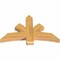 Ekena Millwork Davenport Rough Sawn Timber Gable Bracket, Western Red Cedar, 48"W x 30"H x 4"D x 6"F, 15/12 Pitch GBW048X30X0406DAV00RWR - alternate 5